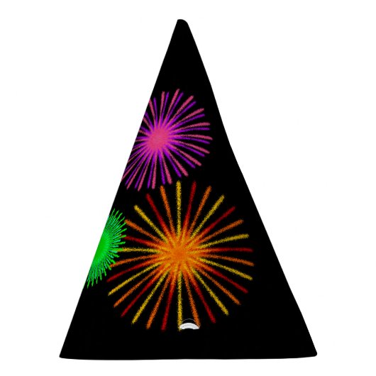 Fireworks-patroon branden feesthoedjes (Rechts)