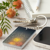Fireworks Photo Keychain (Voorkant Rechts)