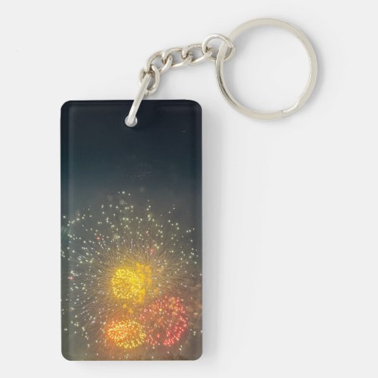 Fireworks Photo Keychain (achterkant)