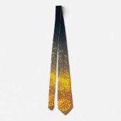 Fireworks Photo Necktie Stropdas (Achterkant)