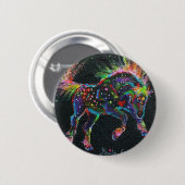 Fireworks Pony Button Pin (Voorkant /achterkant)
