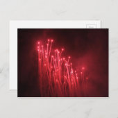 Fireworks Post Kaart (Voorkant / Achterkant)