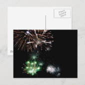 Fireworks Postcard Briefkaart (Voorkant / Achterkant)
