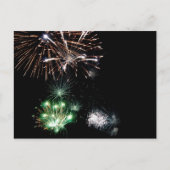 Fireworks Postcard Briefkaart (Voorkant)