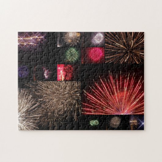 Fireworks Puzzle Legpuzzel (Horizontaal)