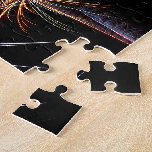 Fireworks Puzzle Legpuzzel (Zijkant)