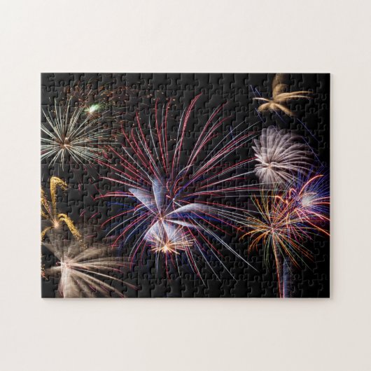Fireworks Puzzle Legpuzzel (Horizontaal)
