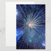 Fireworks-raketten Briefpapier (Voorkant / Achterkant)