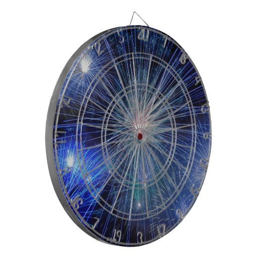 Fireworks-raketten Dartbord (Voorkant Links)