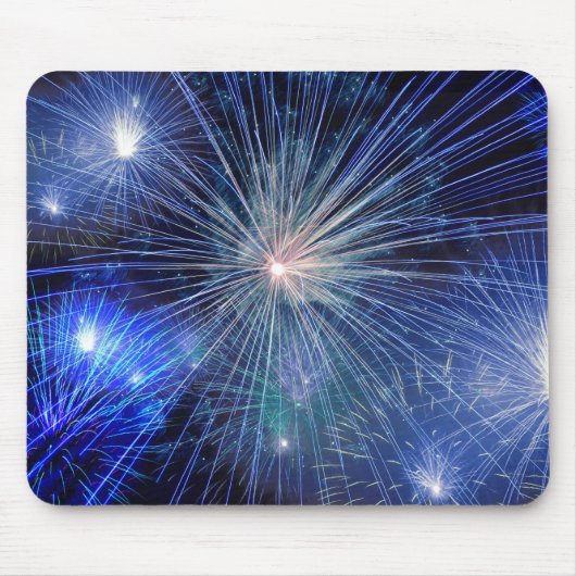 Fireworks-raketten Muismat (Voorkant)