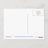 Fireworks Red White Blue '2012'-briefkaart Briefkaart (Achterkant)