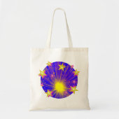 Fireworks Round canvas tas (Voorkant)