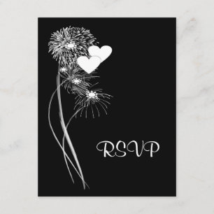 Fireworks RSVP-kaart RSVP Kaartje