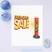 Fireworks Sale Flyer (Enkel)