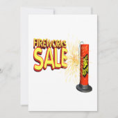Fireworks Sale Kaart (Voorkant)