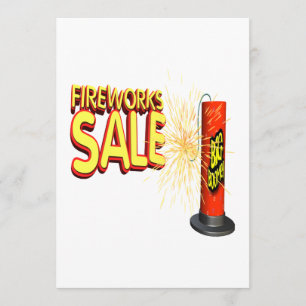 Fireworks Sale Kaart