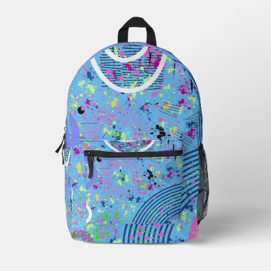 Fireworks Show  Bedrukte Rugzak (Voorkant)