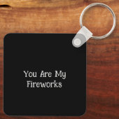 Fireworks-sleutelketen Sleutelhanger (Achterkant)