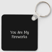 Fireworks-sleutelketen Sleutelhanger (Achterkant)