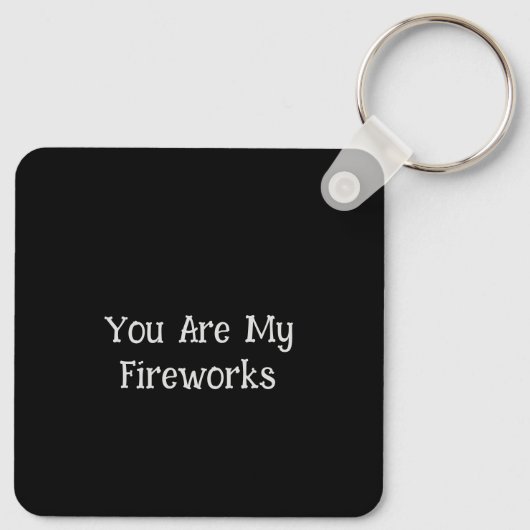 Fireworks-sleutelketen Sleutelhanger (Achterkant)