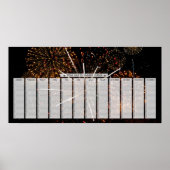 Fireworks Special Days om agenda te onthouden Poster (Voorkant)
