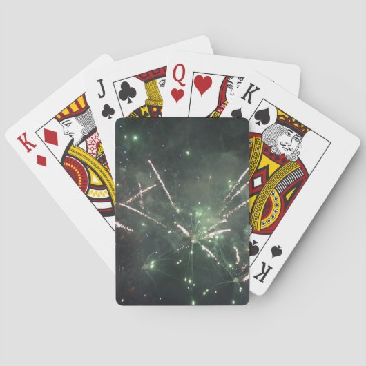 Fireworks-speelkaarten Speelkaarten (Achterkant)