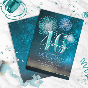 Fireworks Sweet 16 Blauwgroen ID984