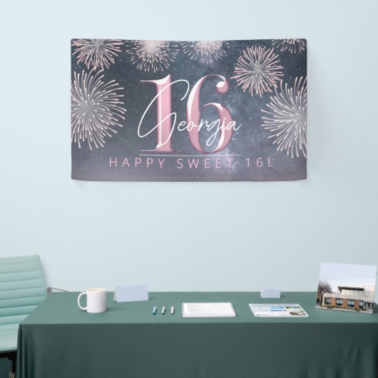 Fireworks Sweet 16 Midnight Blush ID984 Spandoek (Beurs)