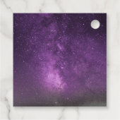 Fireworks Sweet 16 Paarse ID984 Bedankjes Labels (Achterkant)