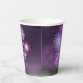Fireworks Sweet 16 Paarse ID984 Papieren Bekers (Rechts)