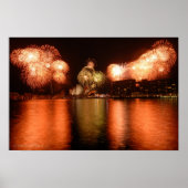 Fireworks Sydney Opera House Idol Poster (Voorkant)