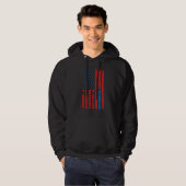 fireworks technician if you see running fireworks  hoodie (Voorkant volledig)