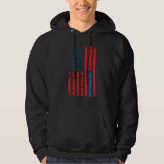 fireworks technician if you see running fireworks hoodie