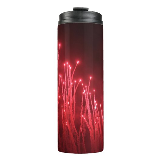 Fireworks Thermal Tumbler Thermosbeker (Voorkant)