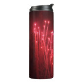 Fireworks Thermal Tumbler Thermosbeker (Gedraaid links)