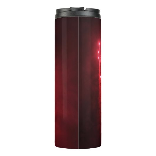 Fireworks Thermal Tumbler Thermosbeker (Achterkant)