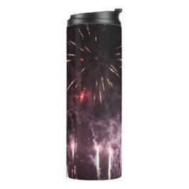 Fireworks Thermal Tumbler Thermosbeker