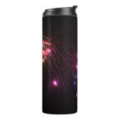 Fireworks Thermal Tumbler Thermosbeker (Gedraaid links)