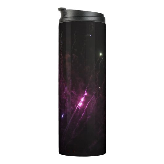 Fireworks Thermal Tumbler Thermosbeker (Geroteerd rechts)