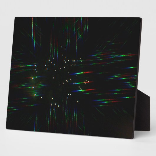 Fireworks Through 3D Glasses 3  Fotoplaat (Zijkant)