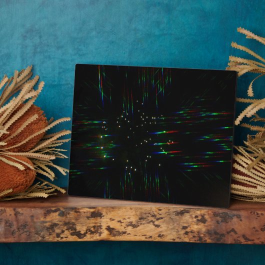 Fireworks Through 3D Glasses 3  Fotoplaat (Zijkant)