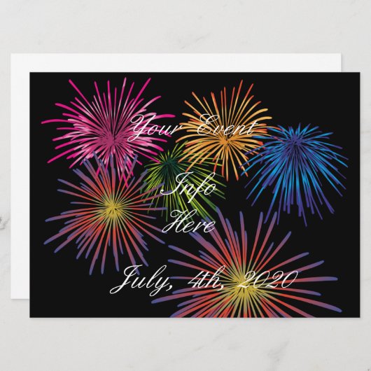 Fireworks Thunder_Cove exploiteren (Voorkant / Achterkant)