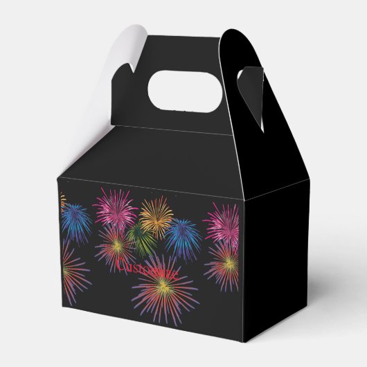 Fireworks Thunder_Cove exploiteren Bedankdoosjes (Voorkant Zijde)