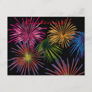 Fireworks Thunder_Cove exploiteren Briefkaart