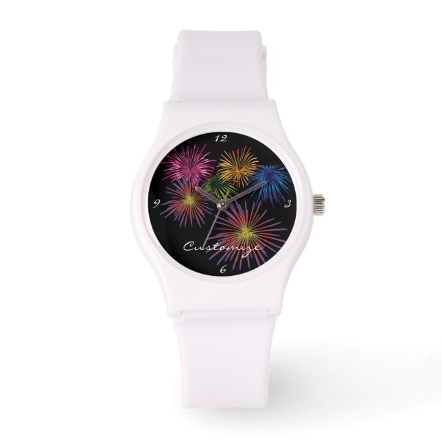 Fireworks Thunder_Cove exploiteren Horloge (Voorkant)