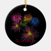 Fireworks Thunder_Cove exploiteren Keramisch Ornament (Voorkant)
