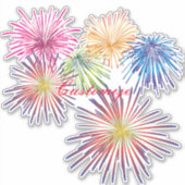 Fireworks Thunder_Cove exploiteren Sticker (Voorkant)