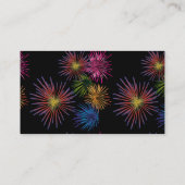 Fireworks Thunder_Cove exploiteren Visitekaartje (Achterkant)