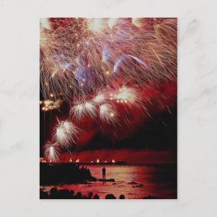 Fireworks, Toronto, Ontario, Canada Briefkaart