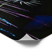 Fireworks, Toronto, Ontario, Canada Poster (Hoek)